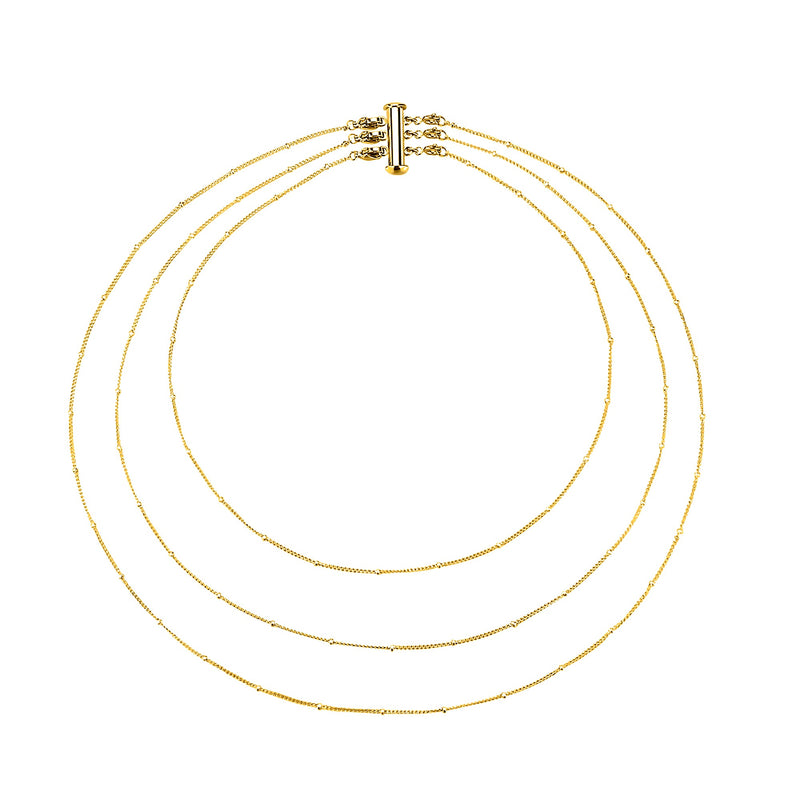 Collier "3 Chaînes" - LaMaisonDesBijoux