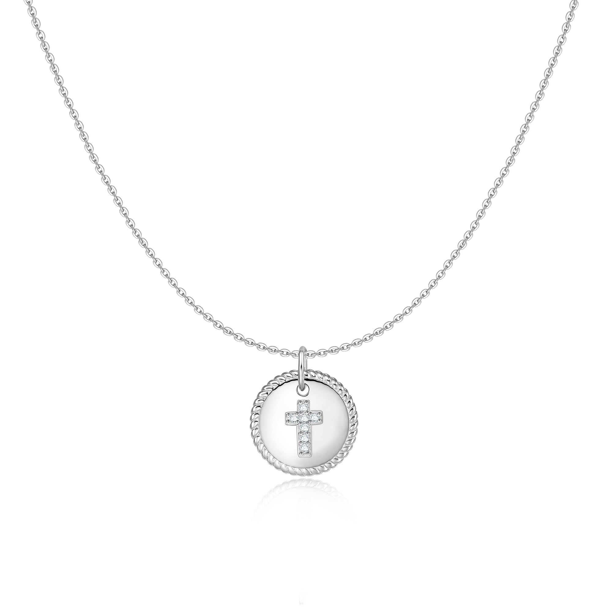 Collier "Croix Médaille" - LaMaisonDesBijoux