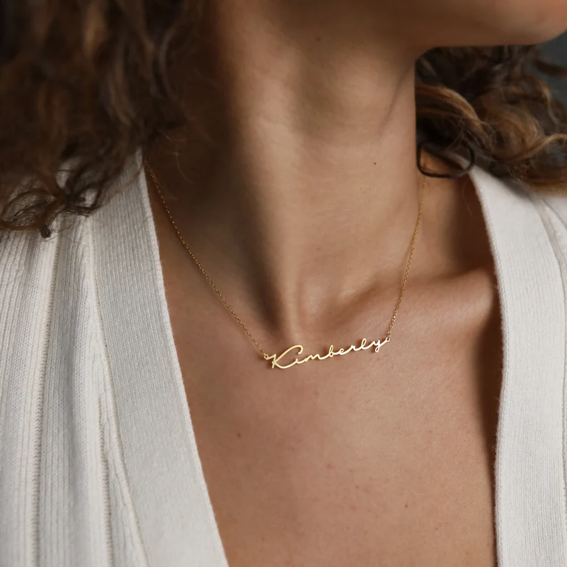 Collier "Mon Nom" - LaMaisonDesBijoux