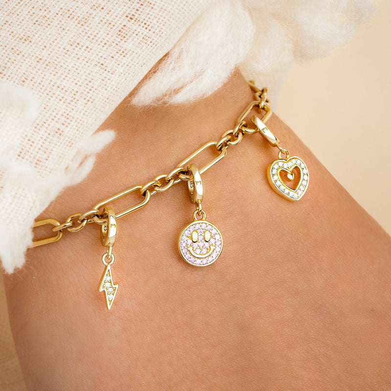 Charm "Visage Souriant" - LaMaisonDesBijoux