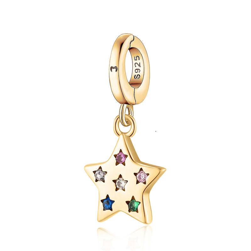 Charm "Étoiles Multicolores" - LaMaisonDesBijoux