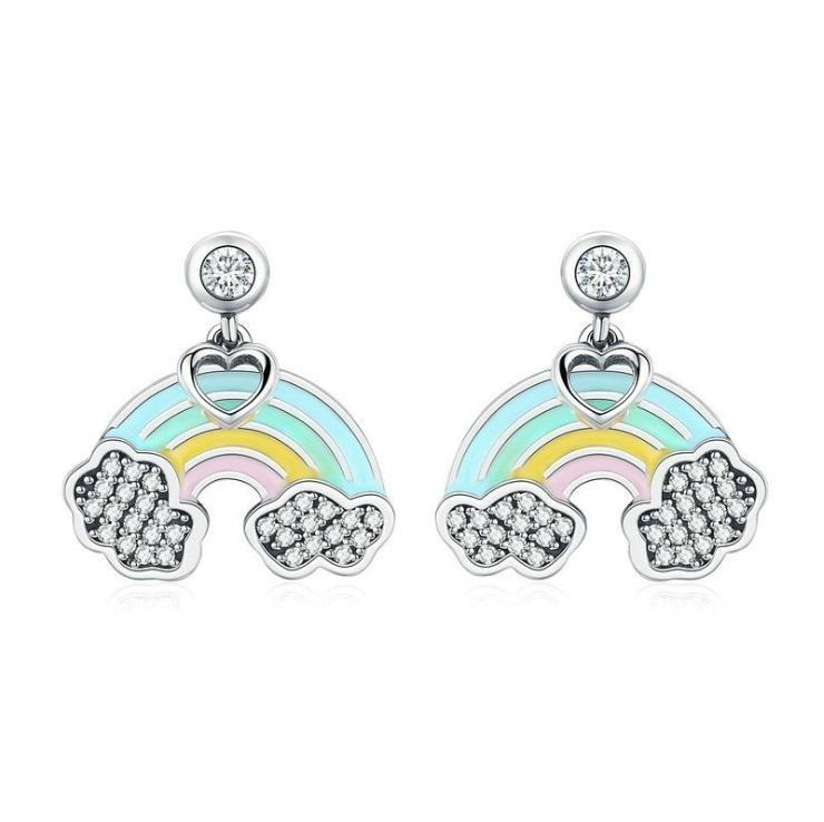 Boucles "Arc-en-ciel Amour" - LaMaisonDesBijoux