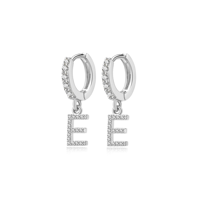 Boucles "Initiale Hoops" - LaMaisonDesBijoux
