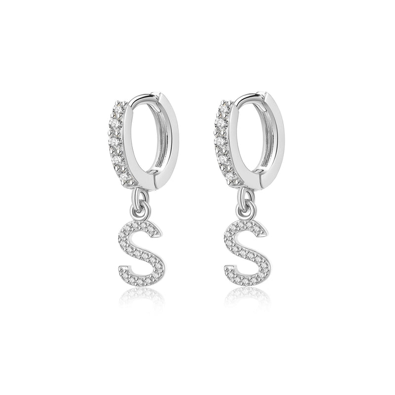 Boucles "Initiale Hoops" - LaMaisonDesBijoux
