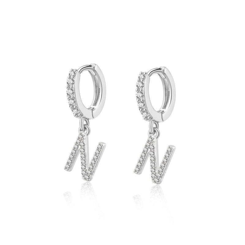 Boucles "Initiale Hoops" - LaMaisonDesBijoux