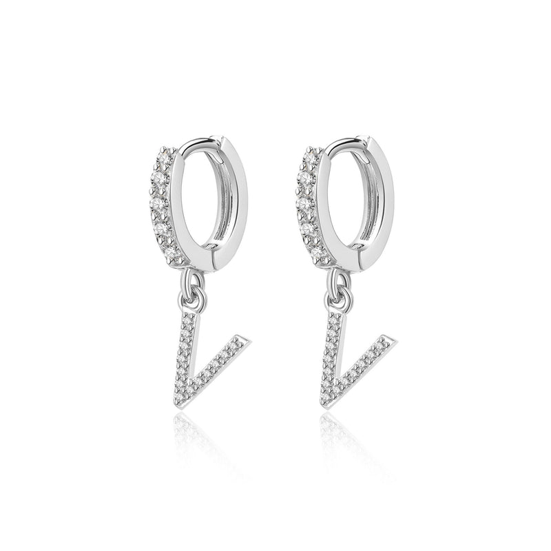 Boucles "Initiale Hoops" - LaMaisonDesBijoux