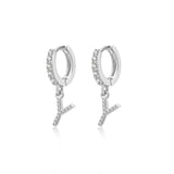 Boucles "Initiale Hoops" - LaMaisonDesBijoux