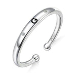 Bague "Lettre Initiale" - LaMaisonDesBijoux