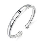 Bague "Lettre Initiale" - LaMaisonDesBijoux