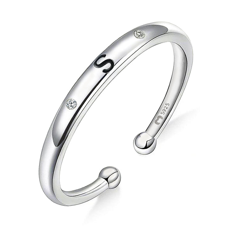Bague "Lettre Initiale" - LaMaisonDesBijoux