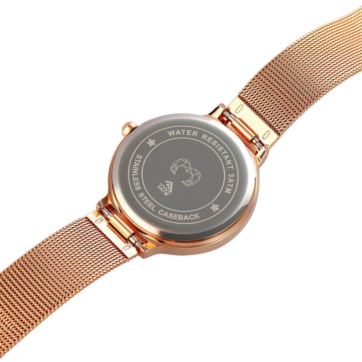 Montre "Base" ~ Rose Noir - LaMaisonDesBijoux