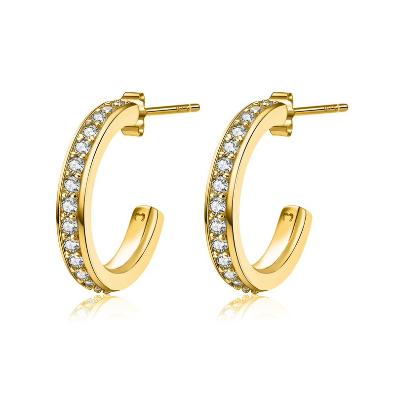 Boucles "Demi-anneau Radical" - LaMaisonDesBijoux