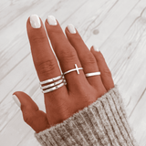 Bague "Lettre Initiale" - LaMaisonDesBijoux