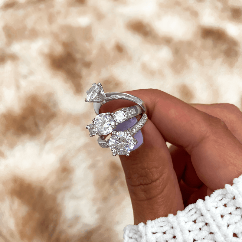 Bague "Roche Brillante" - LaMaisonDesBijoux