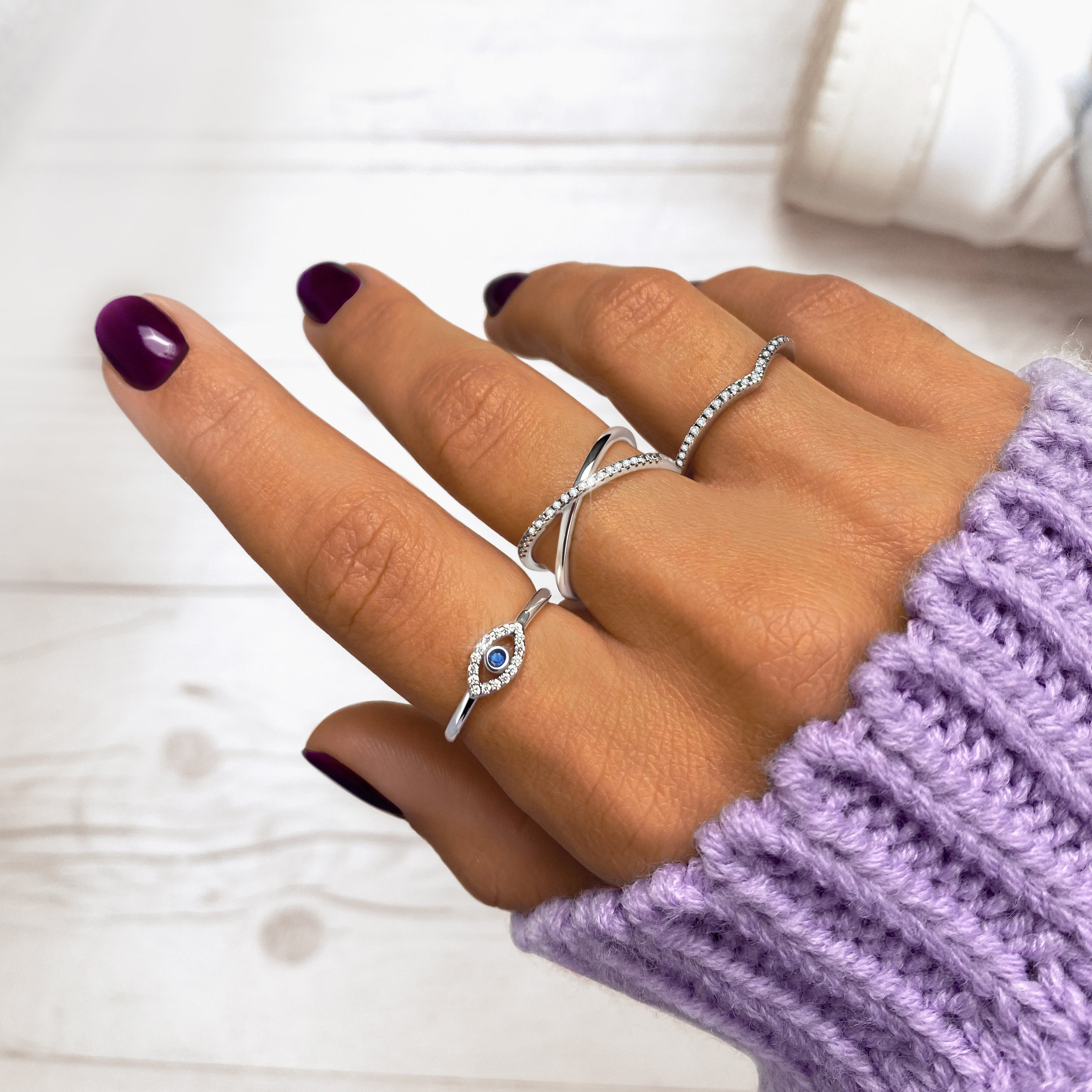 Bague "Œil Bleu" - LaMaisonDesBijoux