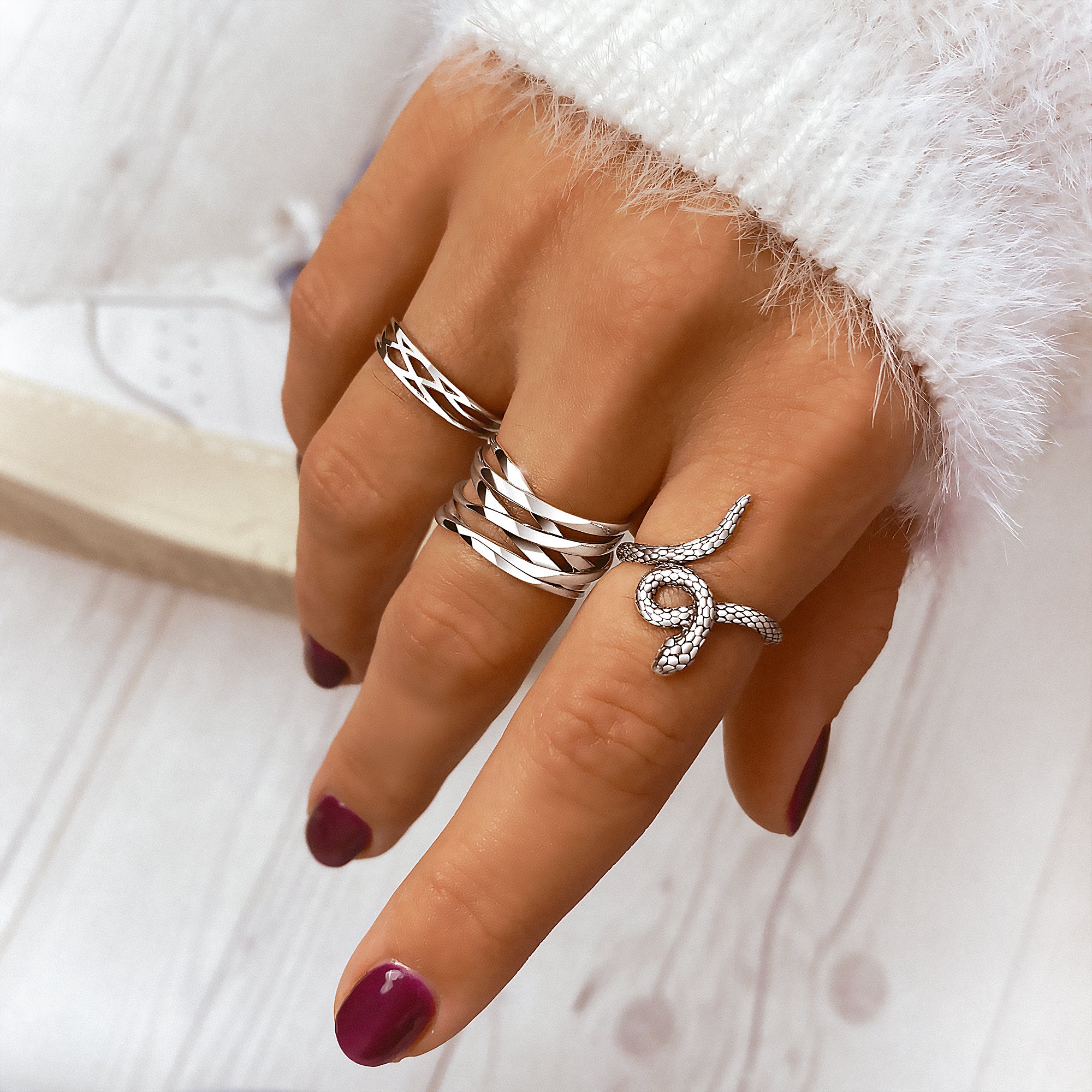 Bague "Vipère Sauvage" - LaMaisonDesBijoux