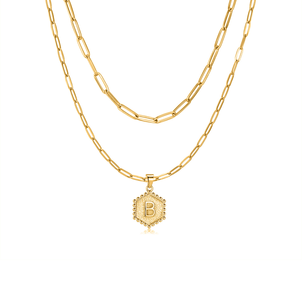 Collier "Initiale Chaîne" - LaMaisonDesBijoux