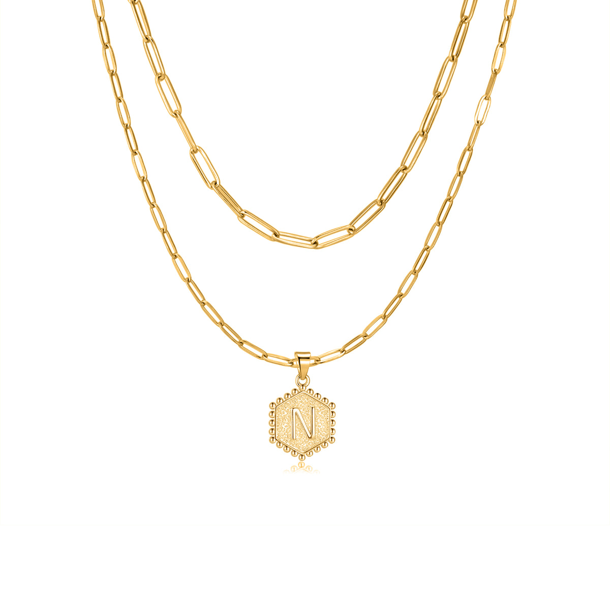 Collier "Initiale Chaîne" - LaMaisonDesBijoux