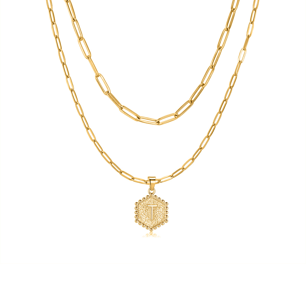 Collier "Initiale Chaîne" - LaMaisonDesBijoux