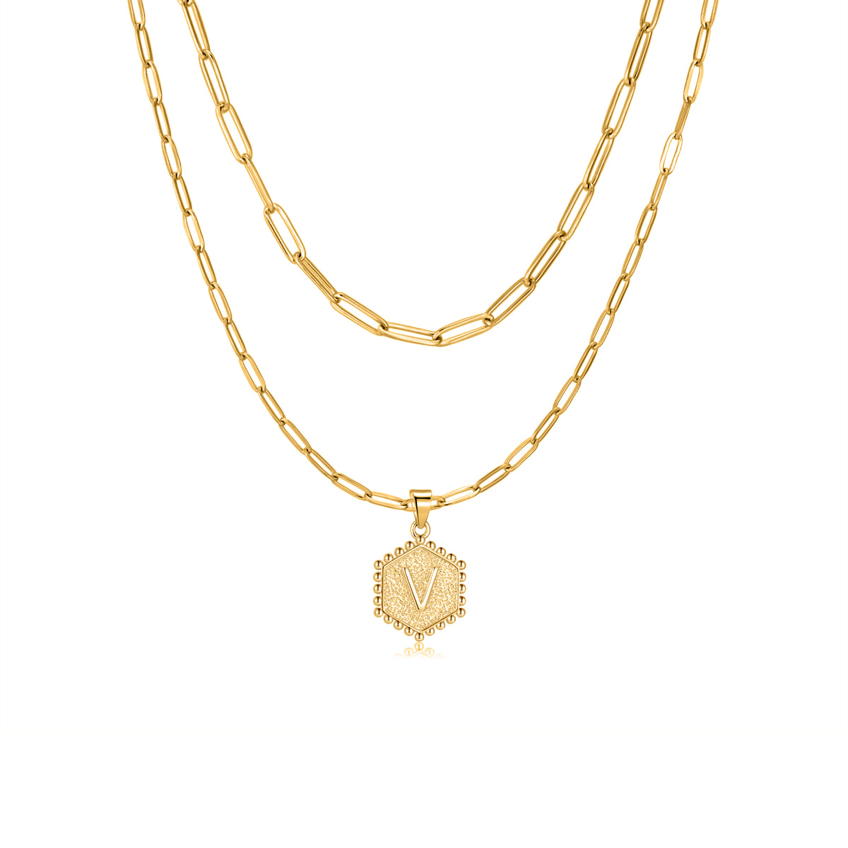 Collier "Initiale Chaîne" - LaMaisonDesBijoux