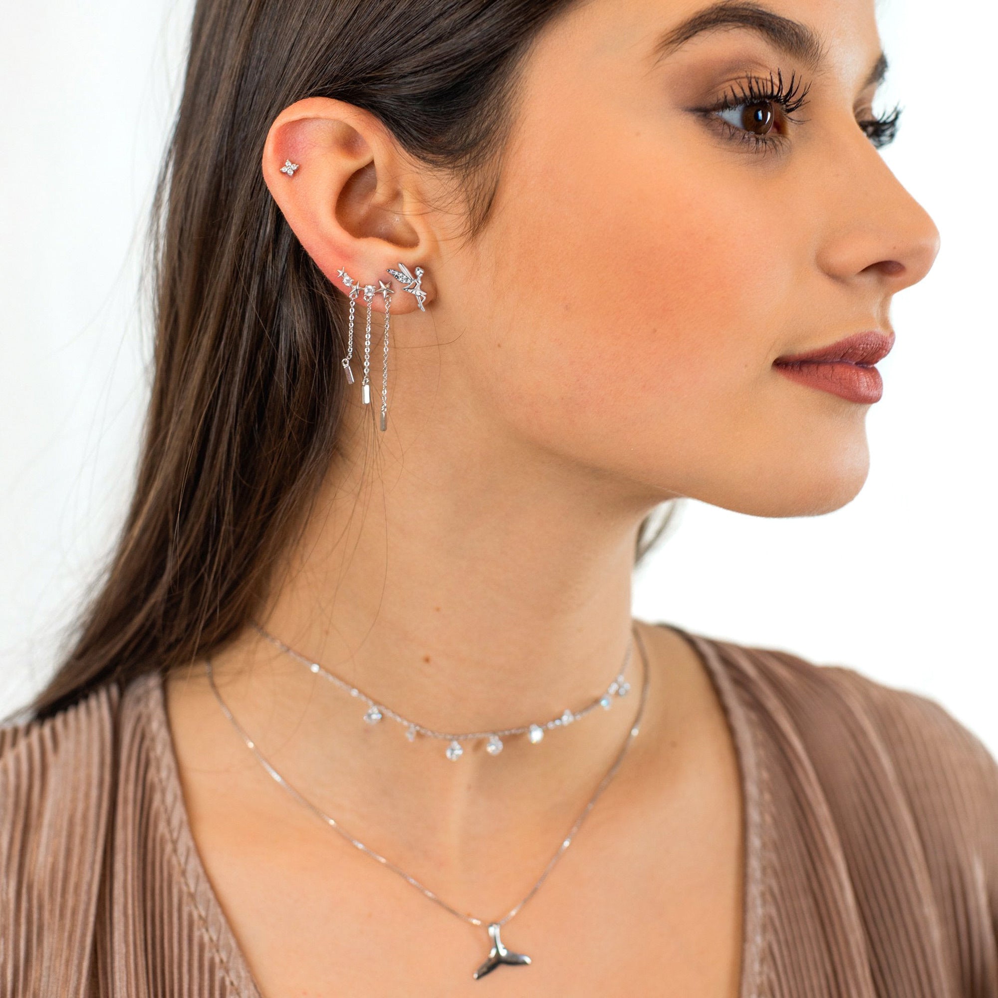 Boucles "Fée Clochette" - LaMaisonDesBijoux