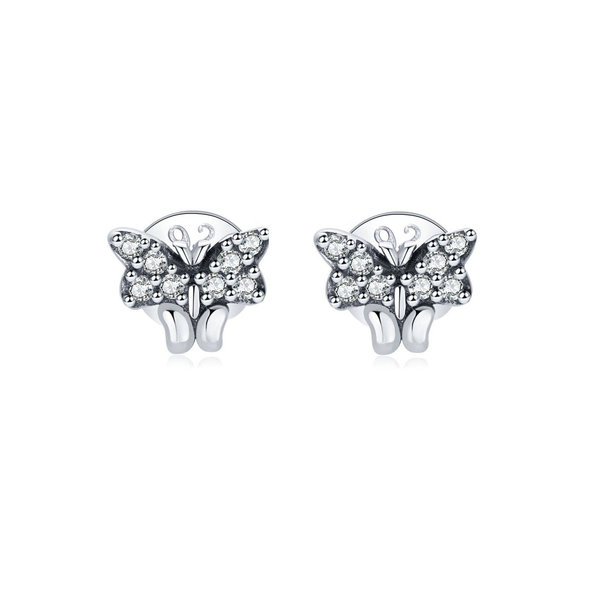 Boucles "Papillons Scintillants" - LaMaisonDesBijoux