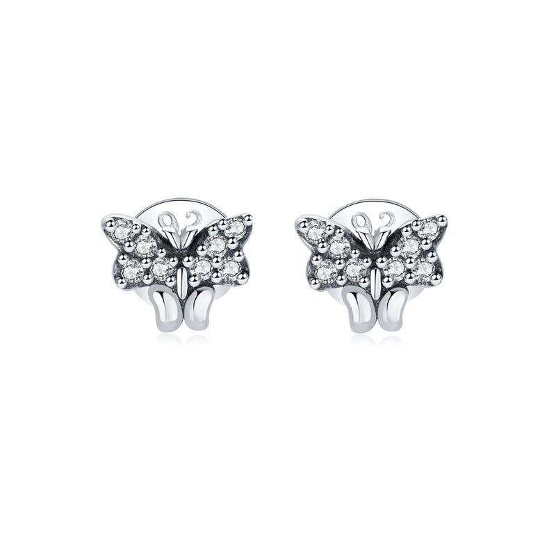 Boucles "Papillons Scintillants" - LaMaisonDesBijoux