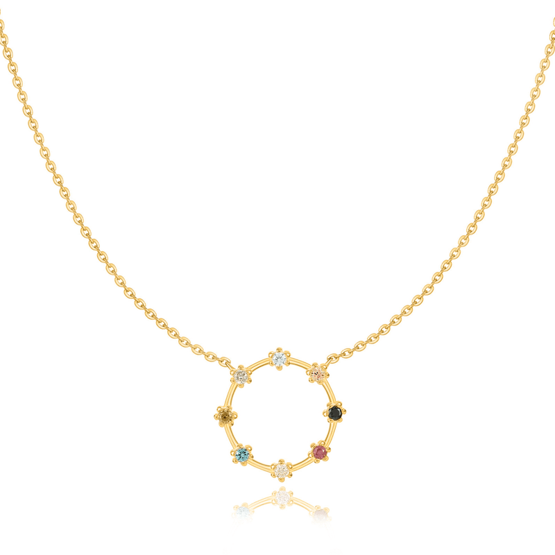 Collier "Cercle Couleur" - LaMaisonDesBijoux