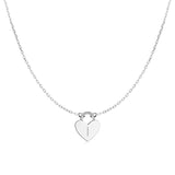 Collier "Initiale Cœur" - LaMaisonDesBijoux