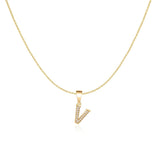 Collier "Lettres Brillantes" - LaMaisonDesBijoux
