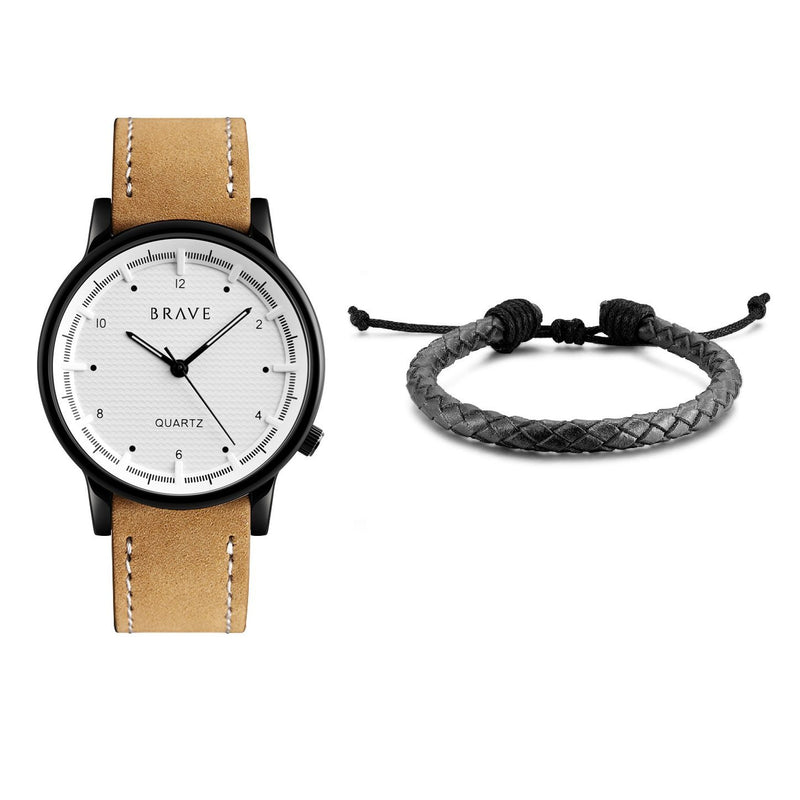 Kit Montre + Bracelet BRAVE ~ "Range" - LaMaisonDesBijoux