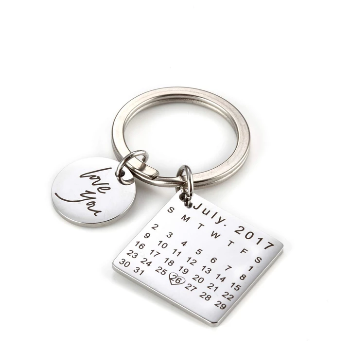 Porte-clés "Je t'aime" - LaMaisonDesBijoux