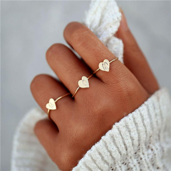 Bague "Initiale" - LaMaisonDesBijoux