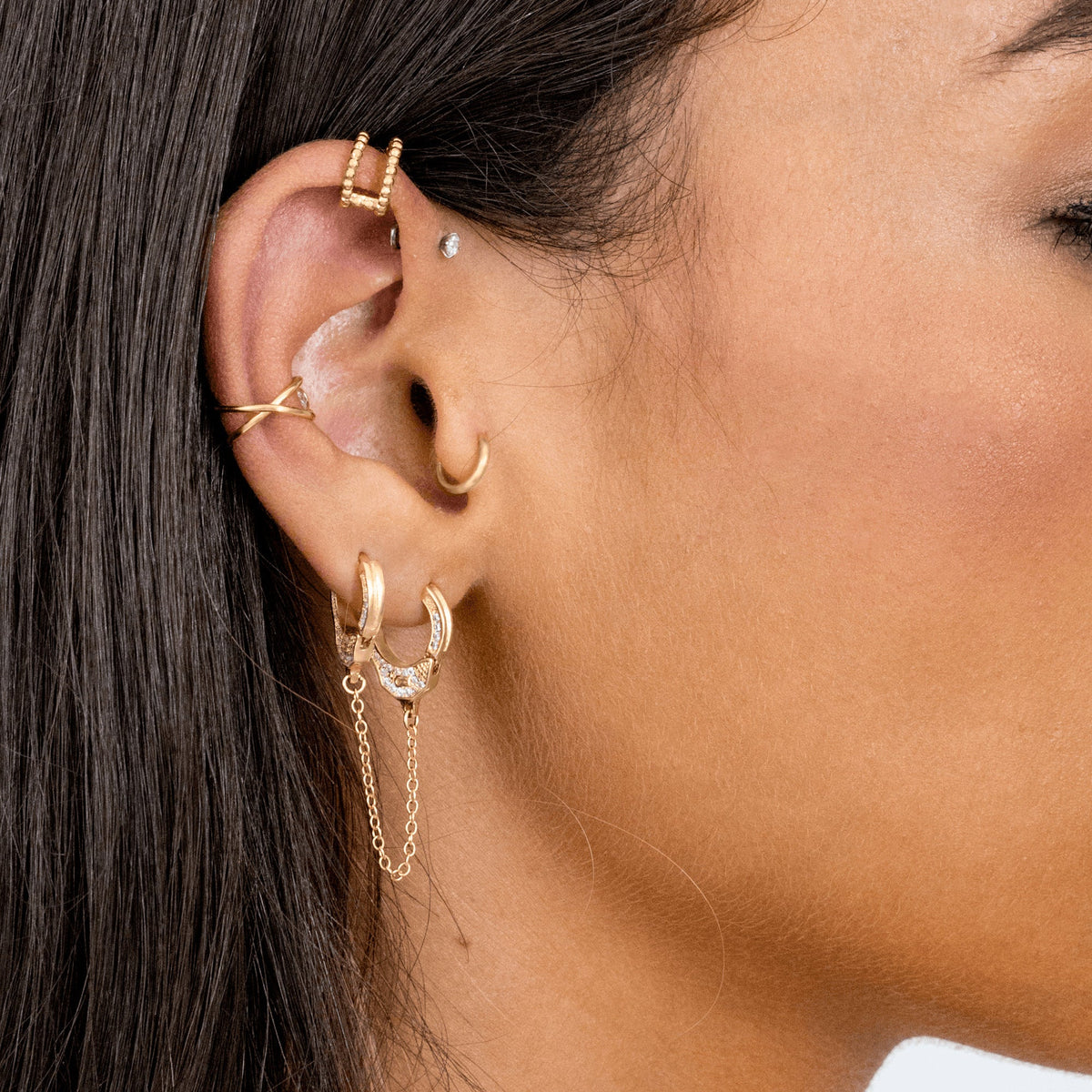 Boucles "Ear Cuff-U" - LaMaisonDesBijoux