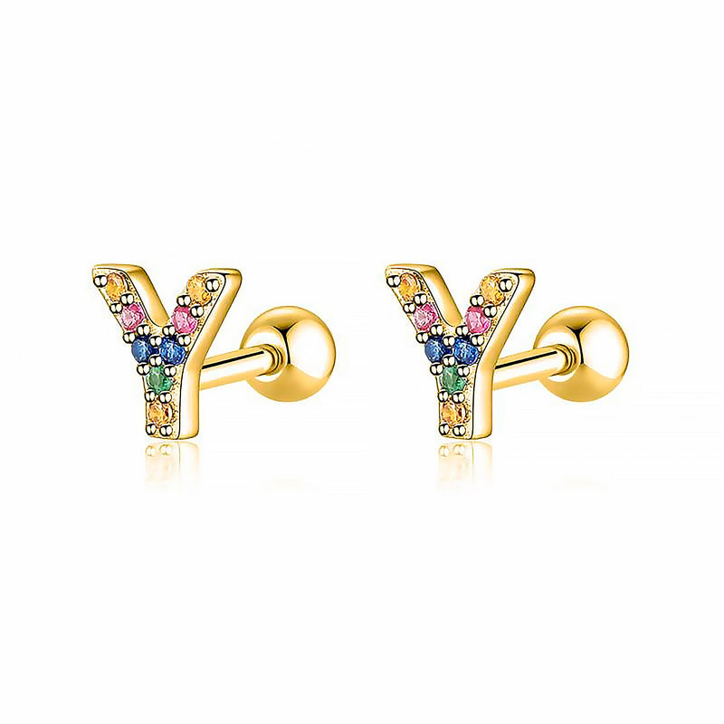 Boucle "Lettres Couleur" - LaMaisonDesBijoux