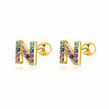 Boucle "Lettres Couleur" - LaMaisonDesBijoux