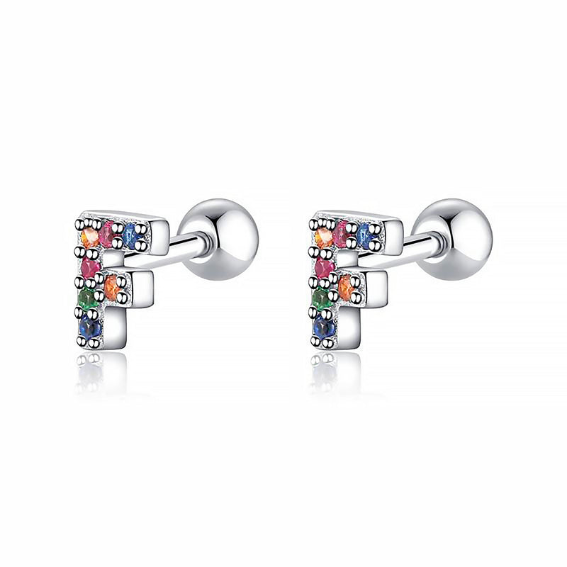 Boucle "Lettres Couleur" - LaMaisonDesBijoux