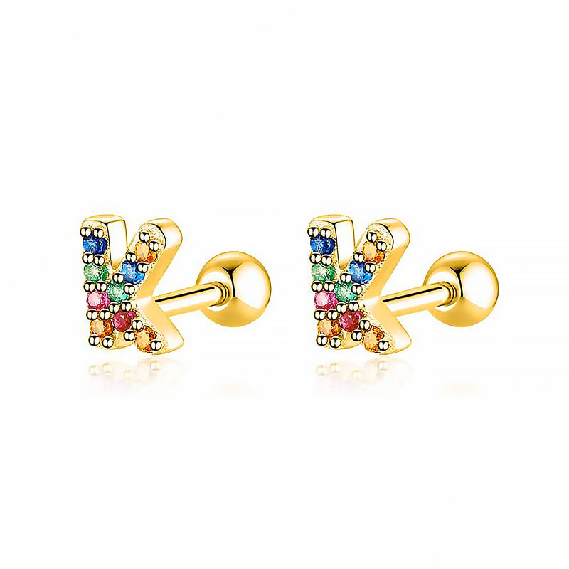 Boucle "Lettres Couleur" - LaMaisonDesBijoux