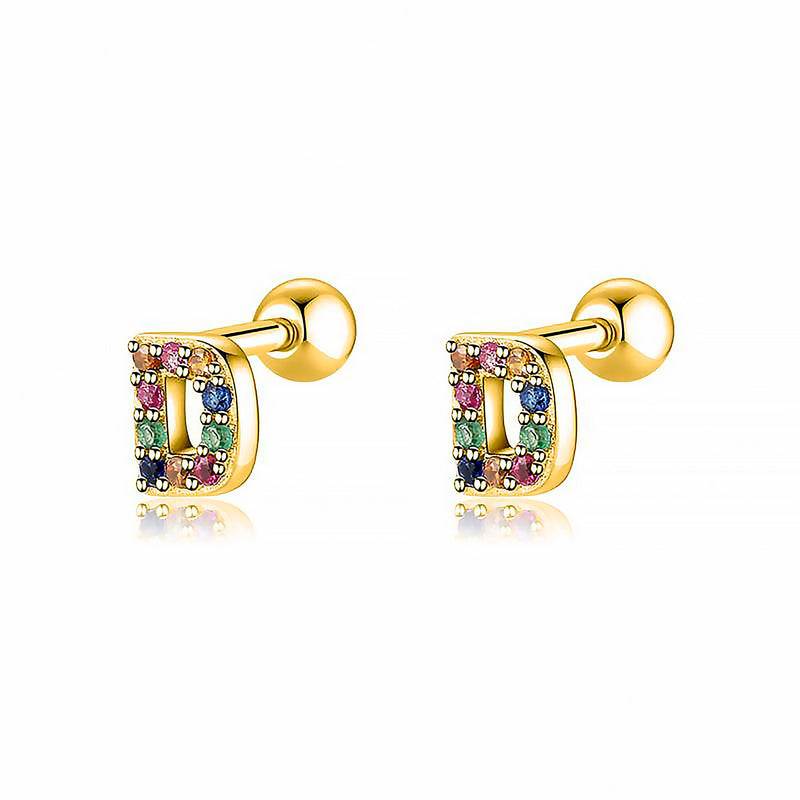 Boucle "Lettres Couleur" - LaMaisonDesBijoux