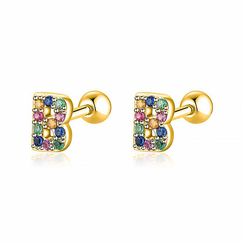 Boucle "Lettres Couleur" - LaMaisonDesBijoux