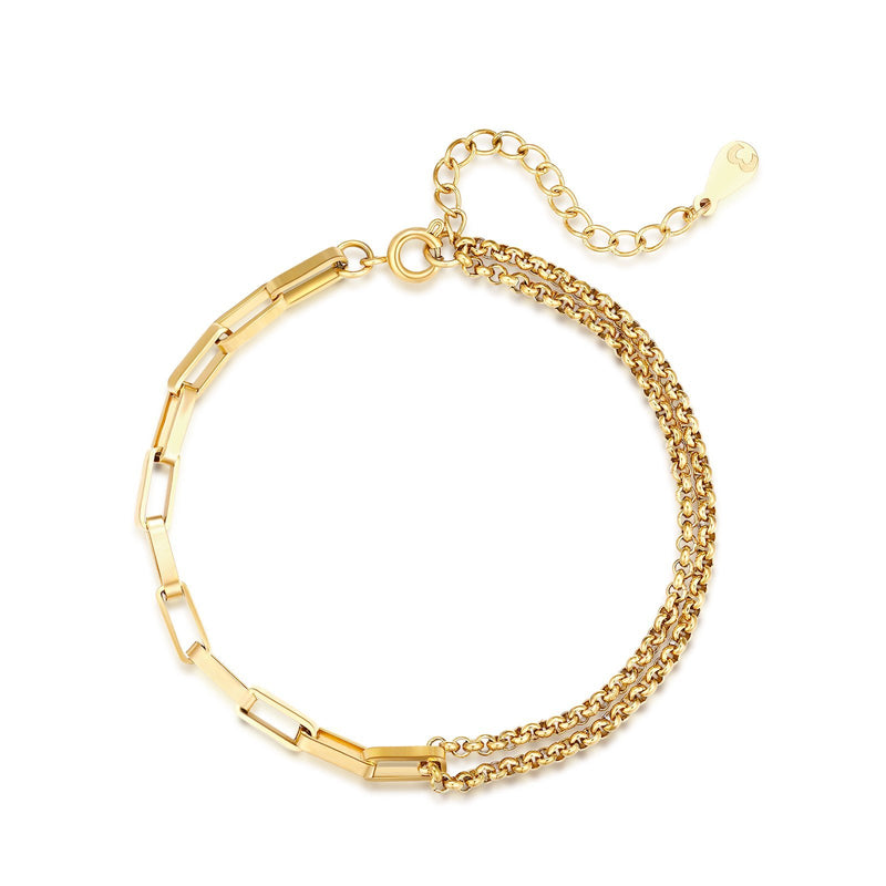 Bracelet "Double Design" - LaMaisonDesBijoux