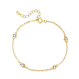 Bracelet "Quatre Brillants" - LaMaisonDesBijoux
