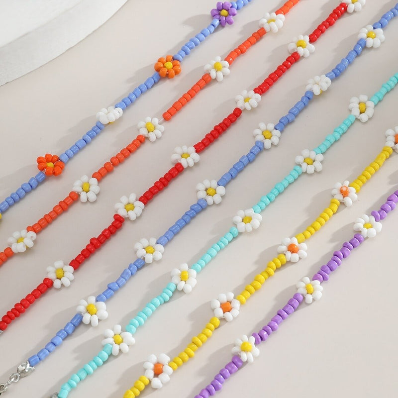 Bracelet de cheville "Petites Fleurs" - LaMaisonDesBijoux