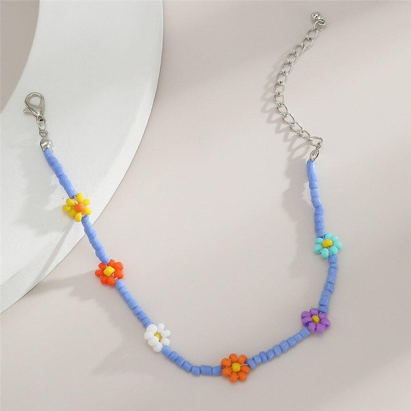 Bracelet de cheville "Petites Fleurs" - LaMaisonDesBijoux