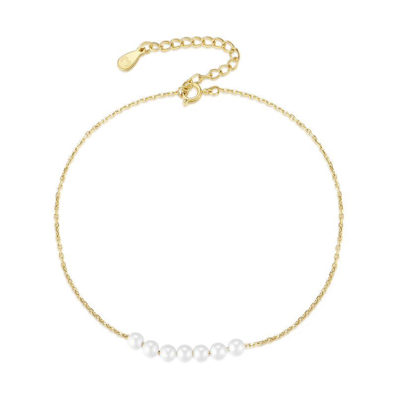 Bracelet de cheville "Pearly" - LaMaisonDesBijoux